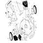 McCulloch M56-140WF - 96121002503 - 2014-11 - Frame Parts Diagram