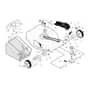 McCulloch M56-190DWA - 96141025100 - 2011-11 - Drive Parts Diagram