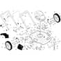 McCulloch M56-575 SMDW - 96121002100 - 2012-01 - Frame Parts Diagram