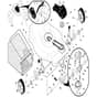 McCulloch M56-675 DWA - 96141015402 - 2008-03 - Drive Parts Diagram