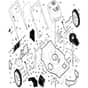McCulloch M56-675 DWA - 96141015402 - 2008-03 - Frame Parts Diagram