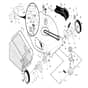 McCulloch M56-875 DWA - 96141022500 - 2010-02 - Drive Parts Diagram