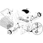 McCulloch M6553D - 96141014901 - 2007-04 - Drive Parts Diagram