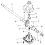 McCulloch M65B56S DK - 96121000100 - 2008-06 - Gear Case Parts Diagram