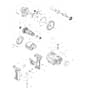 Makita M6600 - Mixer - Power Tool Diagram
