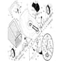 McCulloch M675B56 SD - 96141000500 - 2009-03 - Drive Parts Diagram