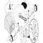 McCulloch M753 CM - 96141005401 - 2009-06 - Frame Parts Diagram