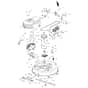 McCulloch M95-66X - 96021002300 - 2011-12 - Mower Deck - Cutting Deck Parts Diagram