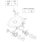 M 5320 PD ES - 2013-2014 - 299532523/MTF - Castel Garden Rotary Mower Deck and Height Adjusting Diagram