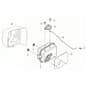 MAX 53 TK ALUMINIUM PRO (K805) EURO 5 - Oleo-Mac Rotary Mower Muffler Diagram