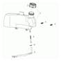 MAX 53 TK ALUMINIUM PRO (K805) EURO 5 - Oleo-Mac Rotary Mower Tank Diagram