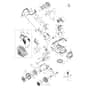 MAX 53 VBD ALLROAD ALUMINIUM - Oleo-Mac Rotary Mower illustrated parts list Diagram