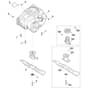 Viking MB248.3 T - Engine - Blade - Parts Diagram