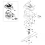 Viking MB443.0 T - Engine - Blade - Parts Diagram