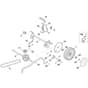 Viking MB443.1 T - Rear Axle - Height Adjustment - Parts Diagram