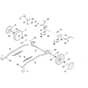 Viking MB4.0 RT - Rear Axle - Height Adjustment - Parts Diagram
