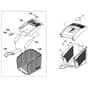 Viking MB500 - Grass Catcher Bag - Parts Diagram