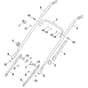 Viking MB545.0 VM - Handle Lower Part - Parts Diagram
