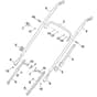 Viking MB545.0V - Handle Lower Part - Parts Diagram
