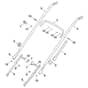 Viking MB545.0VR - Handle Lower Part - Parts Diagram