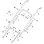 Viking MB545.1 VM - Handle Lower Part - Parts Diagram