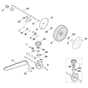 Viking MB545.1 VM - Shaft, Gear Box - Parts Diagram
