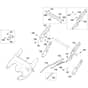 Viking MB650.0 VS - Frame, Height Adjustment 2 - Parts Diagram