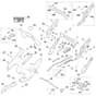 Viking MB655.0 G - Frame, Height Adjustment - Parts Diagram