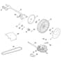 Viking MB655.0 G - Shaft, Drive - Parts Diagram