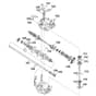Viking MB655.0 KS - Gear Head - Parts Diagram