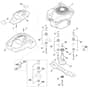 Viking MB655.1 VM - Engine - Blade - Parts Diagram
