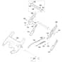 Viking MB655.1 VR - Frame, Height Adjustment 2 - Parts Diagram