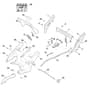 Viking MB655.2 RS - Frame, Height Adjustment - Parts Diagram