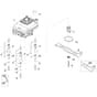 Viking MB750.0 GK - Engine, Blade - Parts Diagram