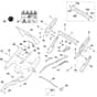 Viking MB750.1 KS - Frame, Height Adjustment - Parts Diagram
