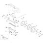 Viking MB750.1 KS - Front Axle - Parts Diagram
