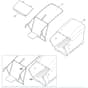 Viking MB756.0 YC - Grass Catcher Bag - Parts Diagram
