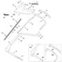 Viking MB756.0 YC - Handle Lower Part - Parts Diagram