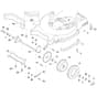 Viking MB858.0 - Housing - Front Axle - Parts Diagram