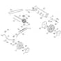 Viking MB 248.1 T - Chassis - Gear Box - Parts Diagram