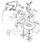 McCulloch MC1292RB - 96061001800 - 2008-11 - Mower Deck - Cutting Deck Parts Diagram