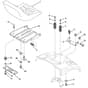 McCulloch MC1292RB - 96061001800 - 2008-11 - Seat Parts Diagram