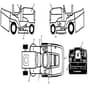 McCulloch MC1292RB - 96061001801 - 2008-11 - Decals Parts Diagram