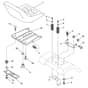 McCulloch MC13538LT - 96012010301 - 2010-06 - Seat Parts Diagram