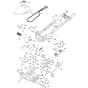 McCulloch MC19538LT - 96048002300 - 2012-02 - Drive Parts Diagram