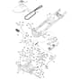 McCulloch MC19538LT - 96048002301 - 2012-08 - Drive Parts Diagram