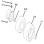 McCulloch MC19542LT - 96012011400 - 2010-12 - Wheels and Tyres Parts Diagram