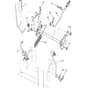 McCulloch MC195H42LT - 96042011400 - 2009-11 - Mower Lift Lever Parts Diagram