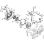 Genuine Stihl MC200 / E - Ignition system, Rewind starter