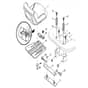 McCulloch MC20H42YT - 96042012900 - 2010-12 - Seat Parts Diagram